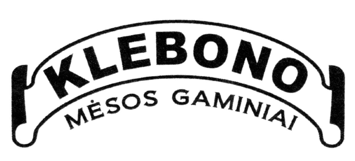 Prekės ženklas: KLEBONO MĖSOS GAMINIAI